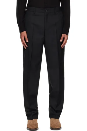 Filippa K Men Pants - Black Mateo Trousers