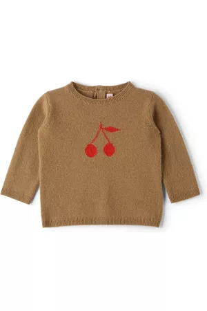 BONPOINT Baby Tan Cashmere Thiane Sweater