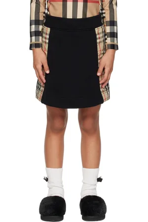 Burberry Girls Skirts - Kids Beige Vintage Check Skirt