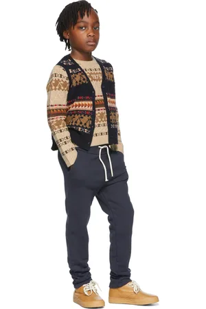 BONPOINT Kids Beige Jacquard Tinoa Sweater