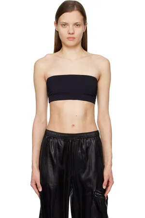 Filippa K Black Ruched Tank Top