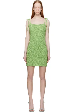 lesugiatelier String Slip Minidress