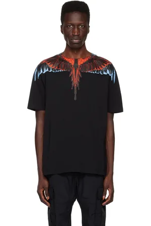 MARCELO BURLON Men T-shirts - Black Icon Wings T-Shirt