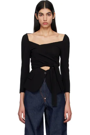 pushBUTTON Wrap Blazer