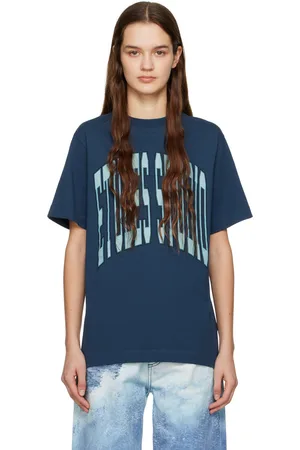 Etudes Navy Wonder College T-Shirt