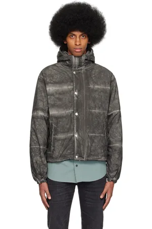 JOHN ELLIOTT Gray Pico Puffer Jacket