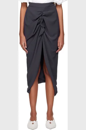 Vivienne Westwood Blue Partner Midi Skirt