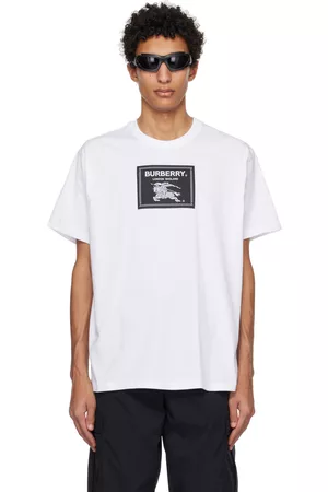 Burberry Men T-shirts - White Prorsum Label T-Shirt