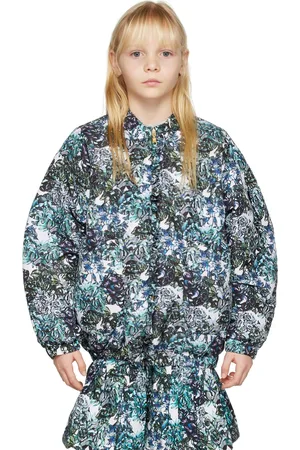 Kika Vargas SSENSE Exclusive Kids Blue Yayoi Jacket