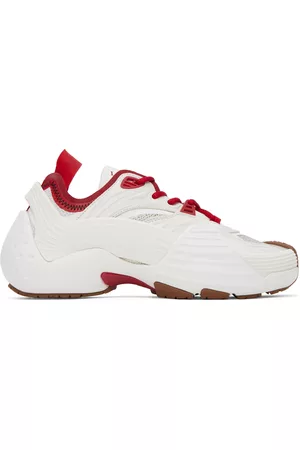 Lanvin SSENSE Exclusive & White Flash-X Sneakers