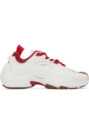 Lanvin SSENSE Exclusive & White Flash-X Sneakers