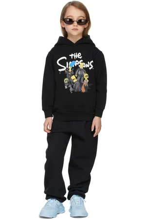 Balenciaga Kids Black The Simpsons Edition Hoodie