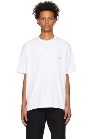 Solid White Embroidered T-Shirt