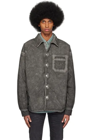 JOHN ELLIOTT Gray Scout Overshirt Jacket