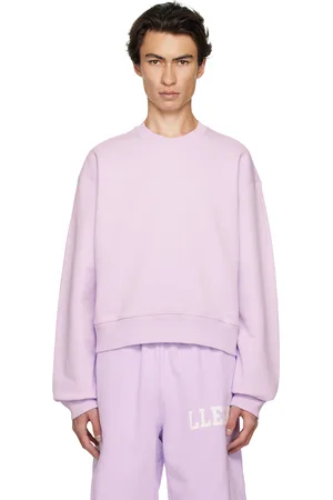 Recto SSENSE Exclusive Purple Embroidered Sweatshirt