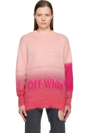 OFF-WHITE Pink Gradient Sweater