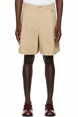 WOOYOUNGMI Beige Pleated Shorts