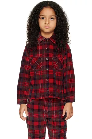 ERL Kids Red Check Shirt