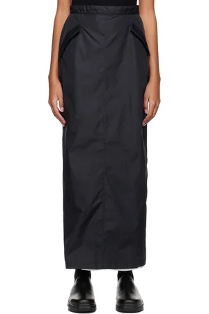 Spencer Badu Layered Midi Skirt