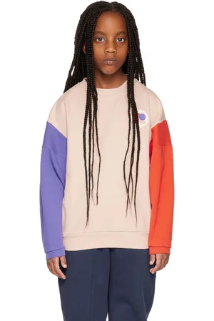 Repose AMS Kids Beige Crewneck Sweatshirt