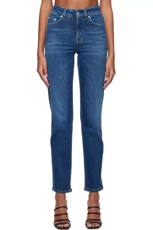 Won Hundred Women Straight - Blue Straight Jeans