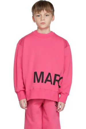 Maison Margiela Kids Pink Printed Sweatshirt