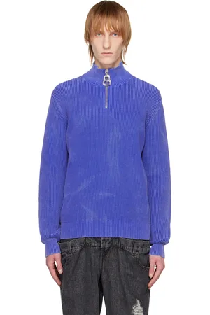 J.W.Anderson Blue Can Puller Sweater