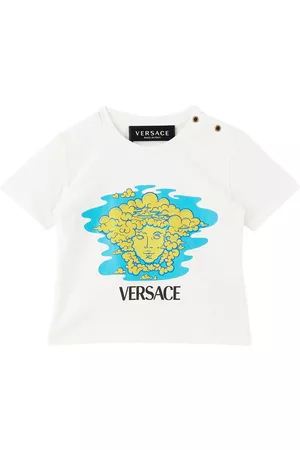 VERSACE Baby White Medusa T-Shirt