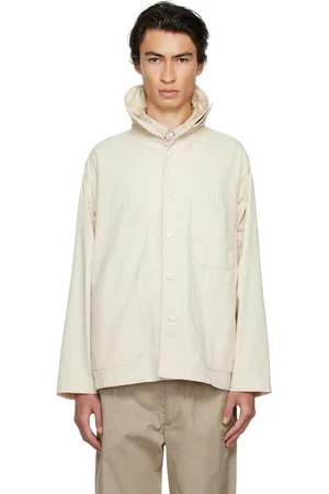 ENGINEERED GARMENTS Beige Shawl Collar Jacket
