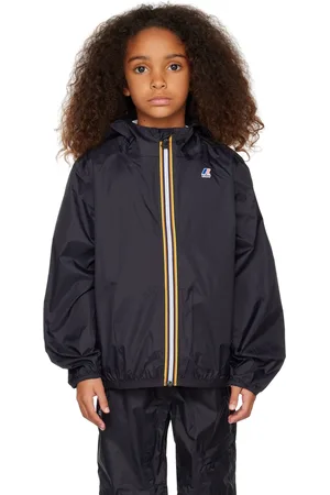 K-Way Rainwear - Kids Black Claude Rain Jacket