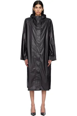 WARDROBE.NYC Black Rain Coat