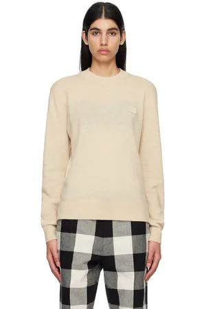Acne Studios Beige Patch Sweater