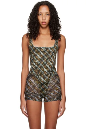 KNWLS Multicolor Asymmetric Corset