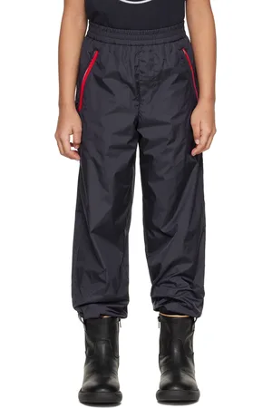 Moncler Kids Navy Track Pants