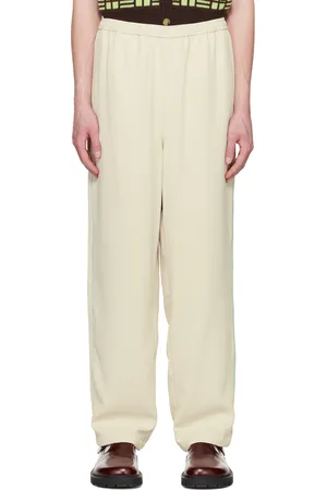 Acne Studios Off-White Drawstring Trousers