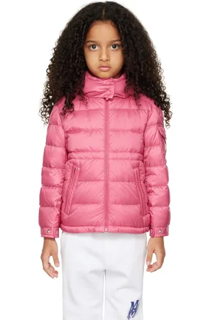 Moncler Kids Pink Dalles Down Jacket