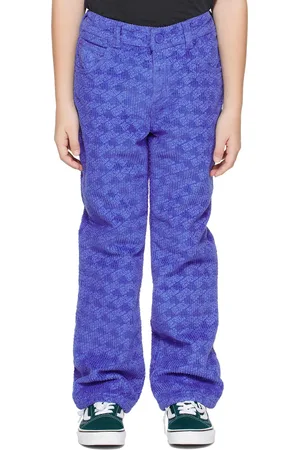ERL Kids Blue Embossed Pants