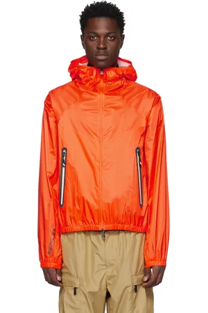 Moncler Men Jackets - Orange Zip Jacket