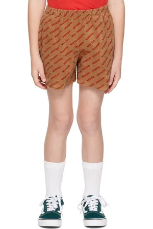 Weekend House Kids Kids Brown Printed Shorts