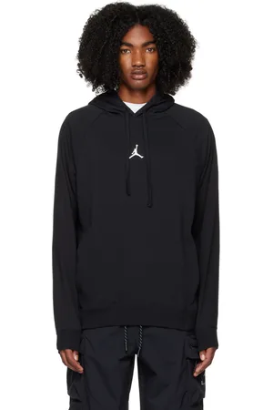 Nike Men Sports Sweatshirts - Black Dri-FIT Sport Crossover Hoodie