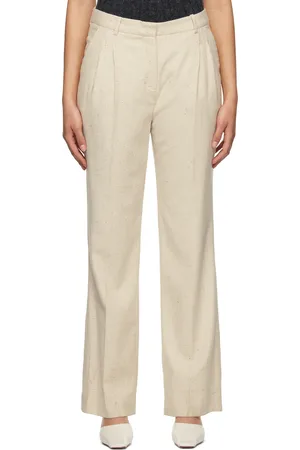 THE GARMENT Beige Taranto Trousers