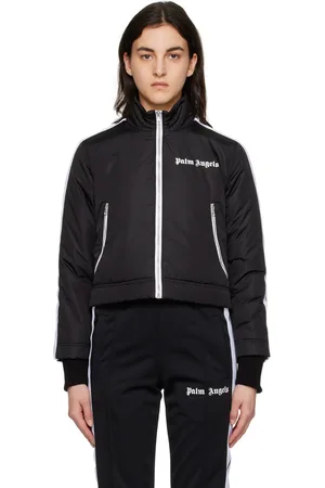 Palm Angels Black Insulated Jacket