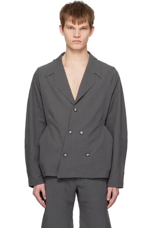 Uncertain Factor Gray Voyager Blazer