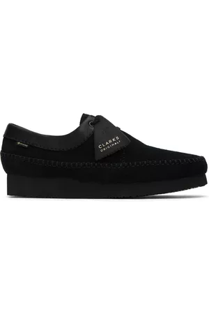 Clarks Men Brogues - Black Weaver Derbys
