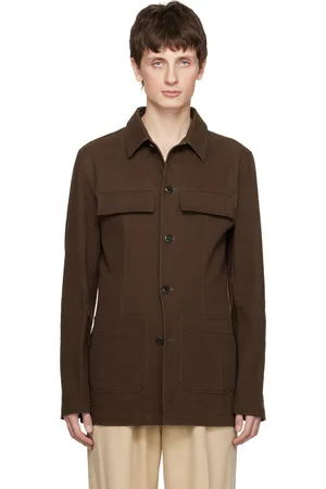 Nanushka Brown Luni Jacket