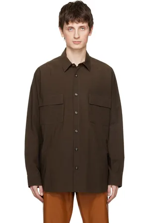 Nanushka Brown Jari Shirt