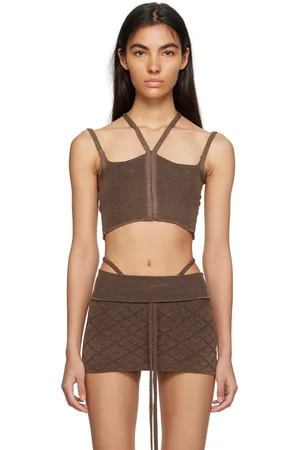 KNWLS Brown Cali Tank Top