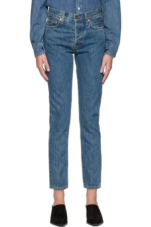 WARDROBE.NYC Faded Jeans