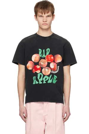 J.W.Anderson Gray 'Bad Apple' Oversized T-Shirt