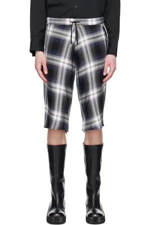 Sulvam Check Shorts